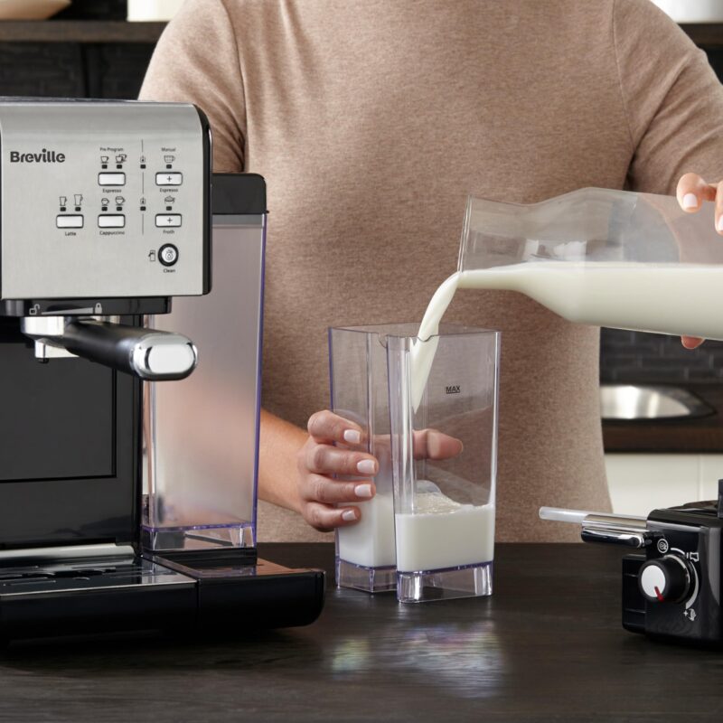 Breville One-Touch CoffeeHouse Espresso, Cappuccino & Latte Maker – VCF107 - Image 14