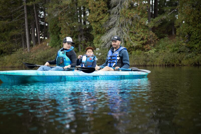 Pelican River Gorge 130X 13′ Sit-On-Top Recreational Tandem Kayak – 2-Person HDPE Kayak with ERGOFIT Seating & Ample Storage - Image 4